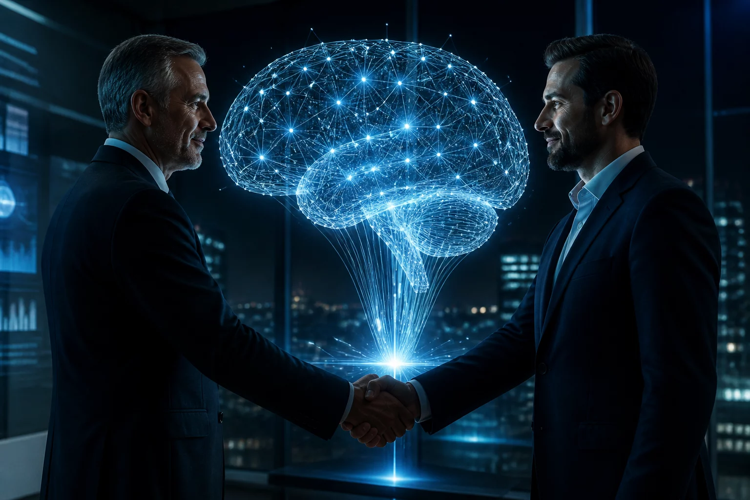 샌프란시스코에서 체결된 9,500억 달러 규모의 AI 파트너십